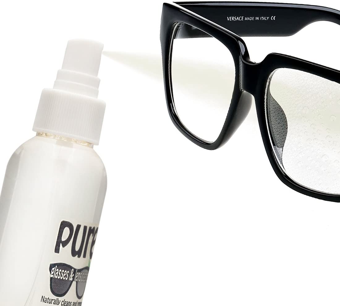 glasses and lens cleaning kit